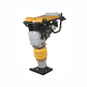 Attention before use of concrete vibratory tamping machine