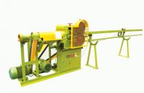 Rebar straightening and cutting machine