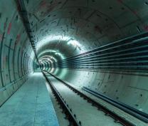 The longest tunnel on the whole line was officially entered into the tunnel-Meilong Railway has made a new breakthrough
