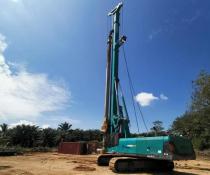 Sunward Intelligent Equipment assists Malaysia East Coast Railway pile foundation project construction