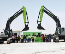 Delivery of the first batch of mini service stations in Zoomlion UAE