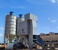 Fangyuan Concrete Mixing Plant Successfully Completed Installation and Debugging in Indonesia