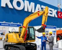 Lingong Heavy Machinery High Machinery and Forklift Shine in Türkiye KOMATEK Exhibition